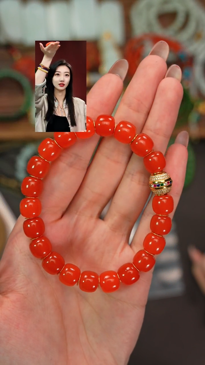 未镶嵌手串南红玛瑙火*遇见匠心品质回血