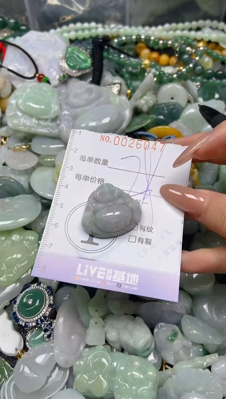 【闪购商品】翡翠颈饰未镶嵌闪购0026047