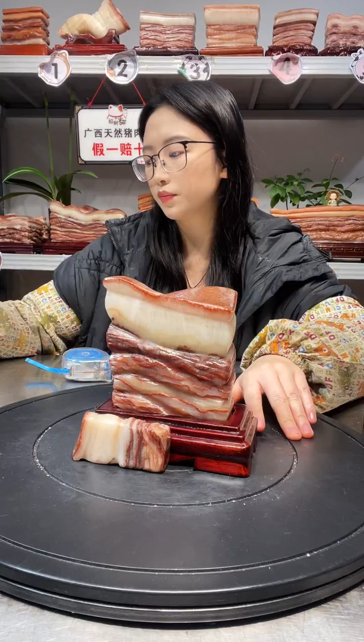 石材天然石材柳州猪肉石尺寸12-14-3.8