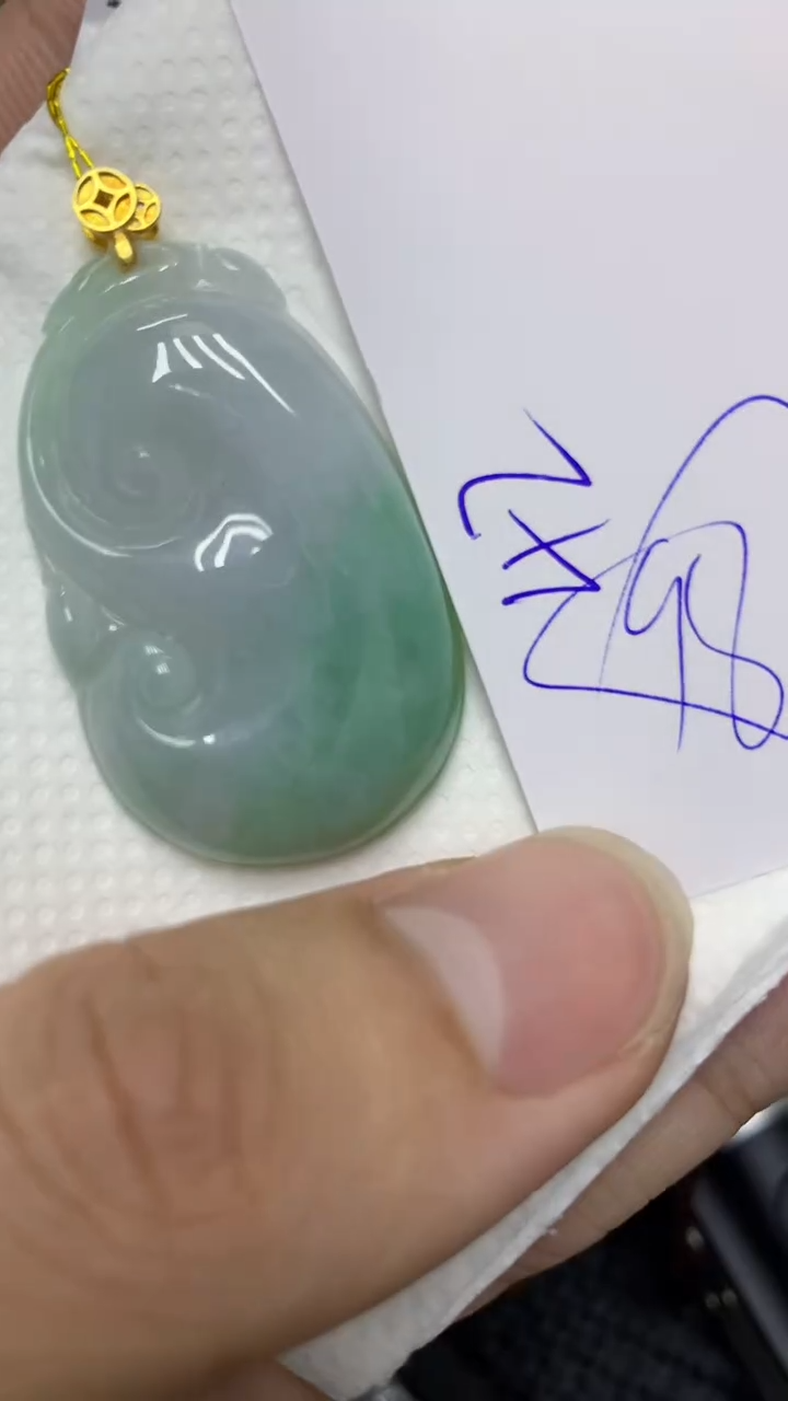 颈饰未镶嵌翡翠缅甸A货翡翠