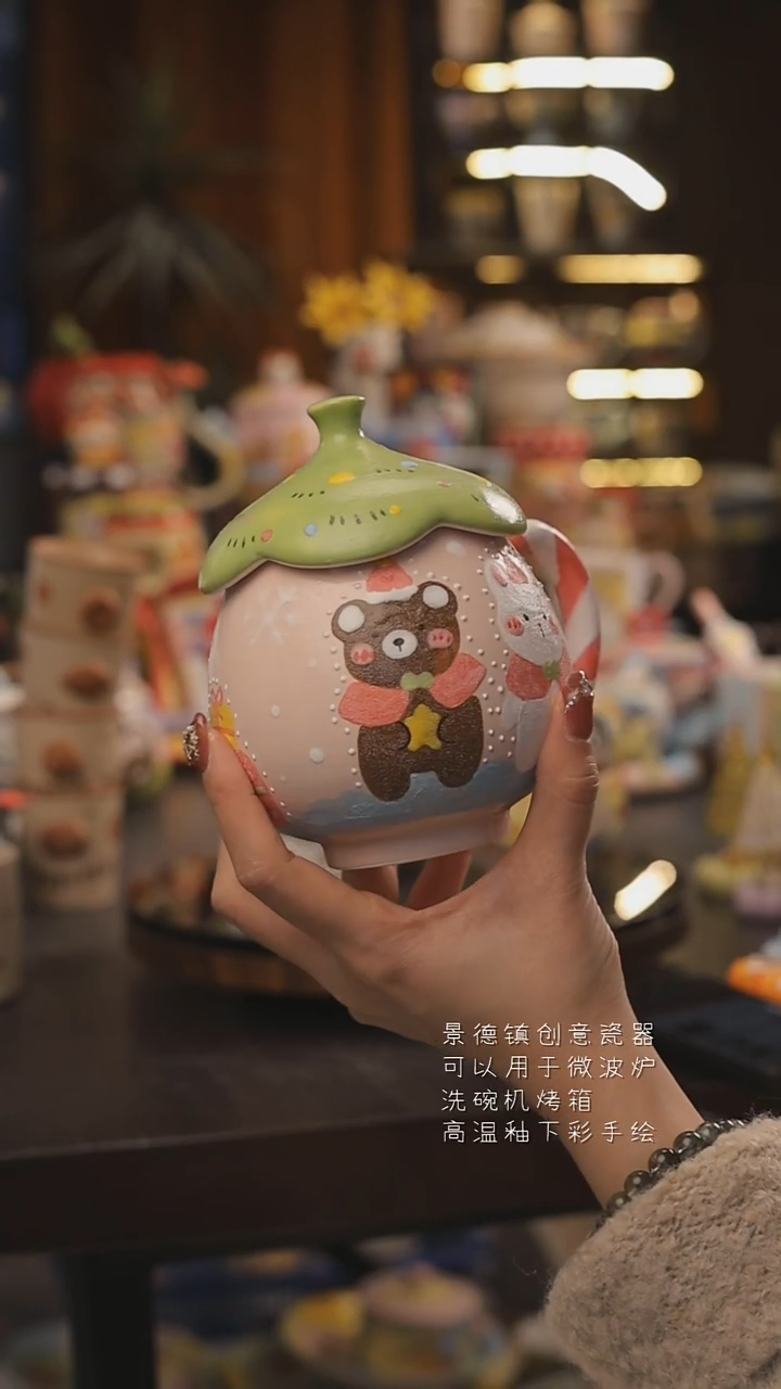 景德镇釉下彩绘设计师款式陶瓷