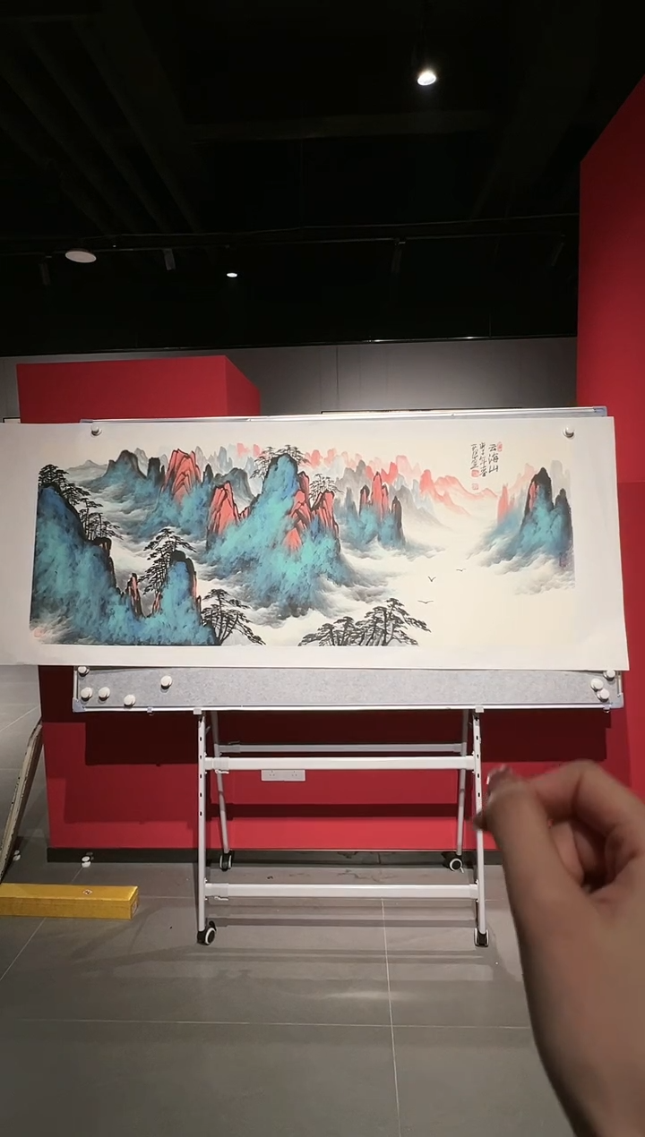 【闪购商品】绘画姜国华-12平尺-国画