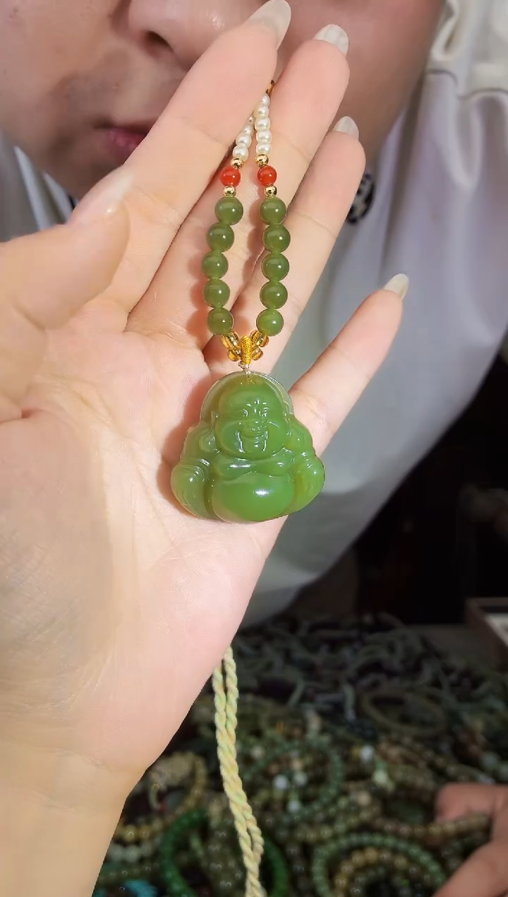 颈饰未镶嵌和田玉多样性发货拍一发一