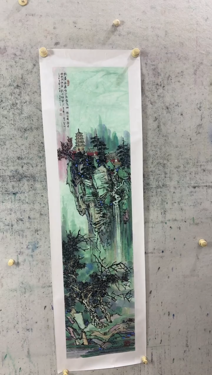 【闪购商品】绘画陈永利老师山水作品4平尺