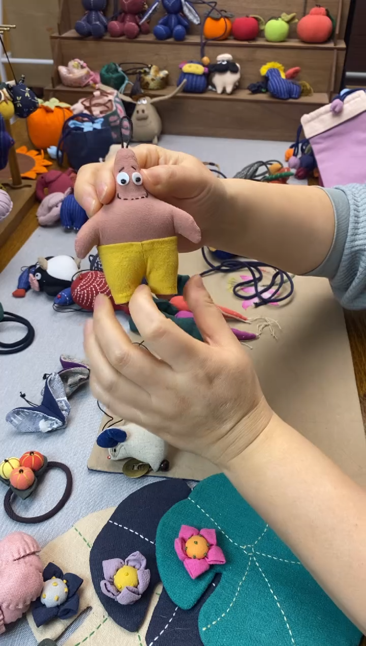 布艺派大星 挂件