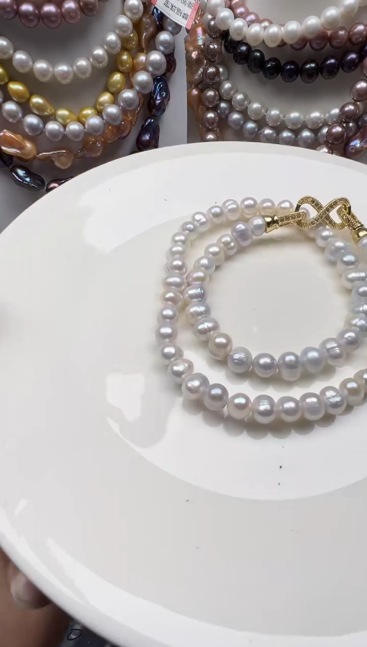 【闪购商品】淡水珍珠颈饰未镶嵌1