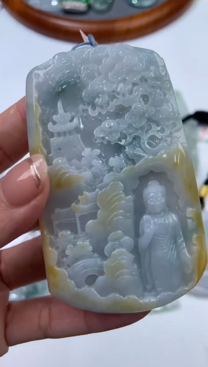 【闪购商品】翡翠未镶嵌挂件282774  