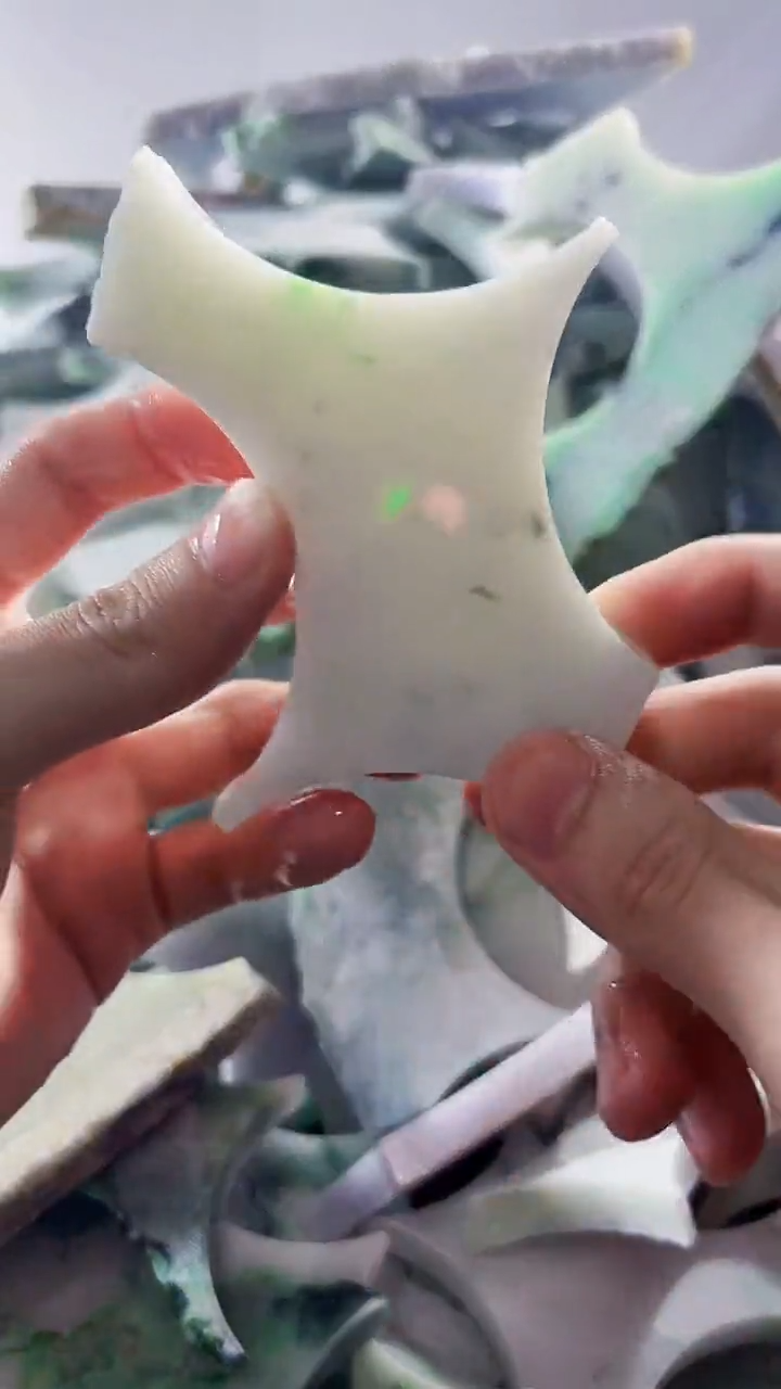 裸石翡翠缅甸翡翠A货文2576