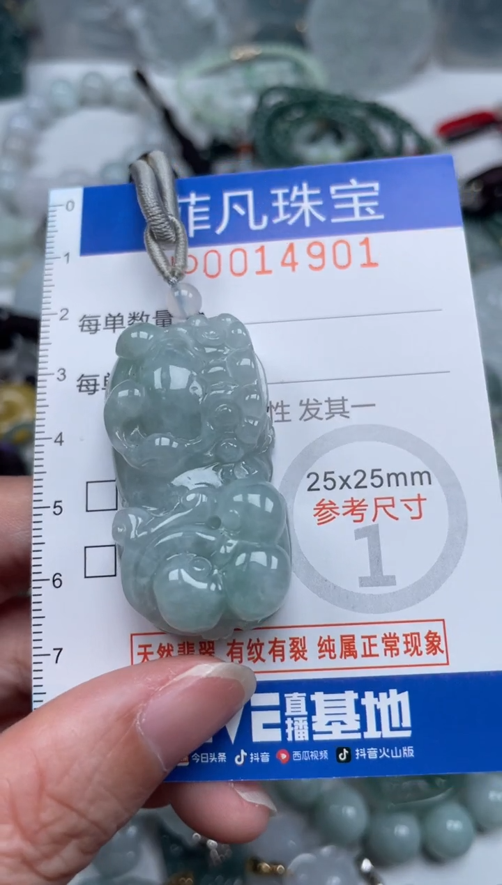 颈饰未镶嵌翡翠14901