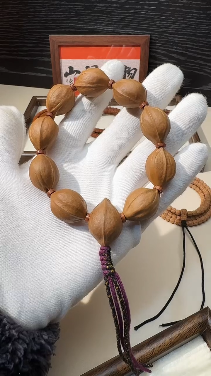 吊坠橄榄核18-25梅林铁核手持