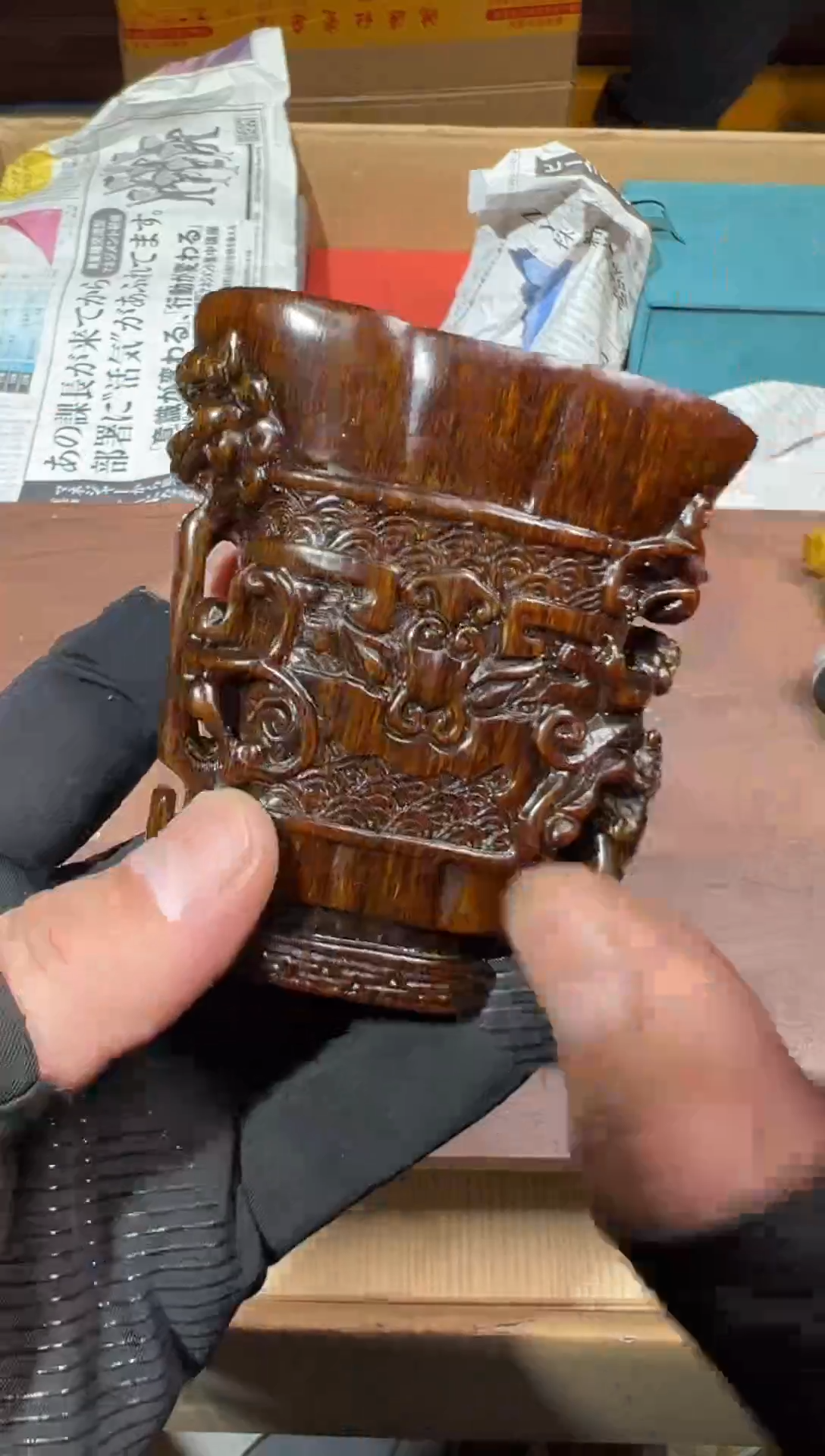 【闪购商品】瓷片工艺赏玩器物（下单即认可）多样性发一个