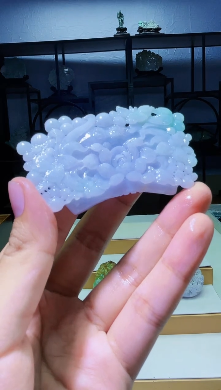 【闪购商品】定制翡翠未镶嵌毛货03040174