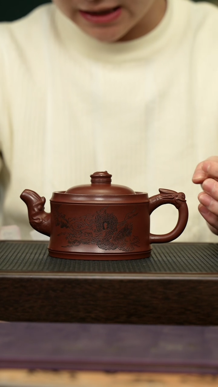 【闪购商品】紫砂茶壶宜兴原矿 手工 紫砂壶容量330CC