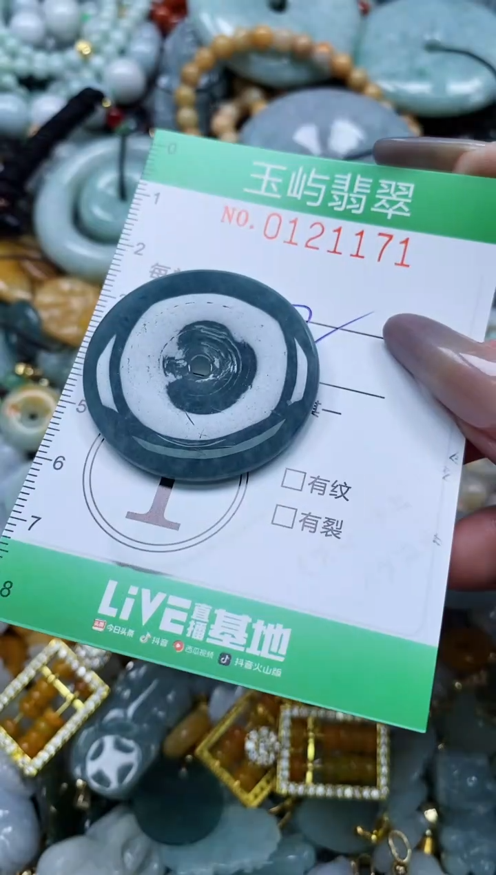 翡翠未镶嵌颈饰闪购0121171