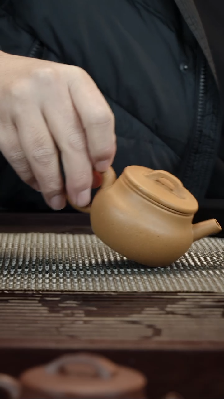 【闪购商品】紫砂茶壶黄金段瓦当