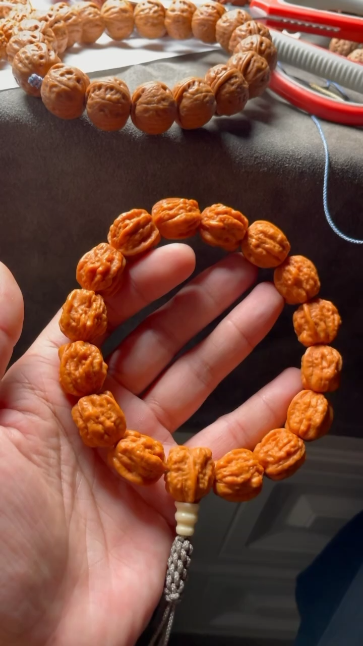 【闪购商品】文玩核桃手串一代嵩山金蟾