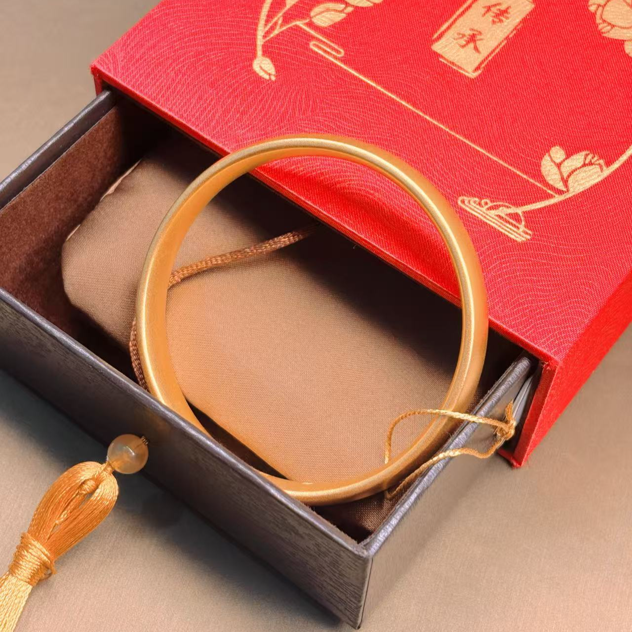 足银手镯 卡10轮胎镯