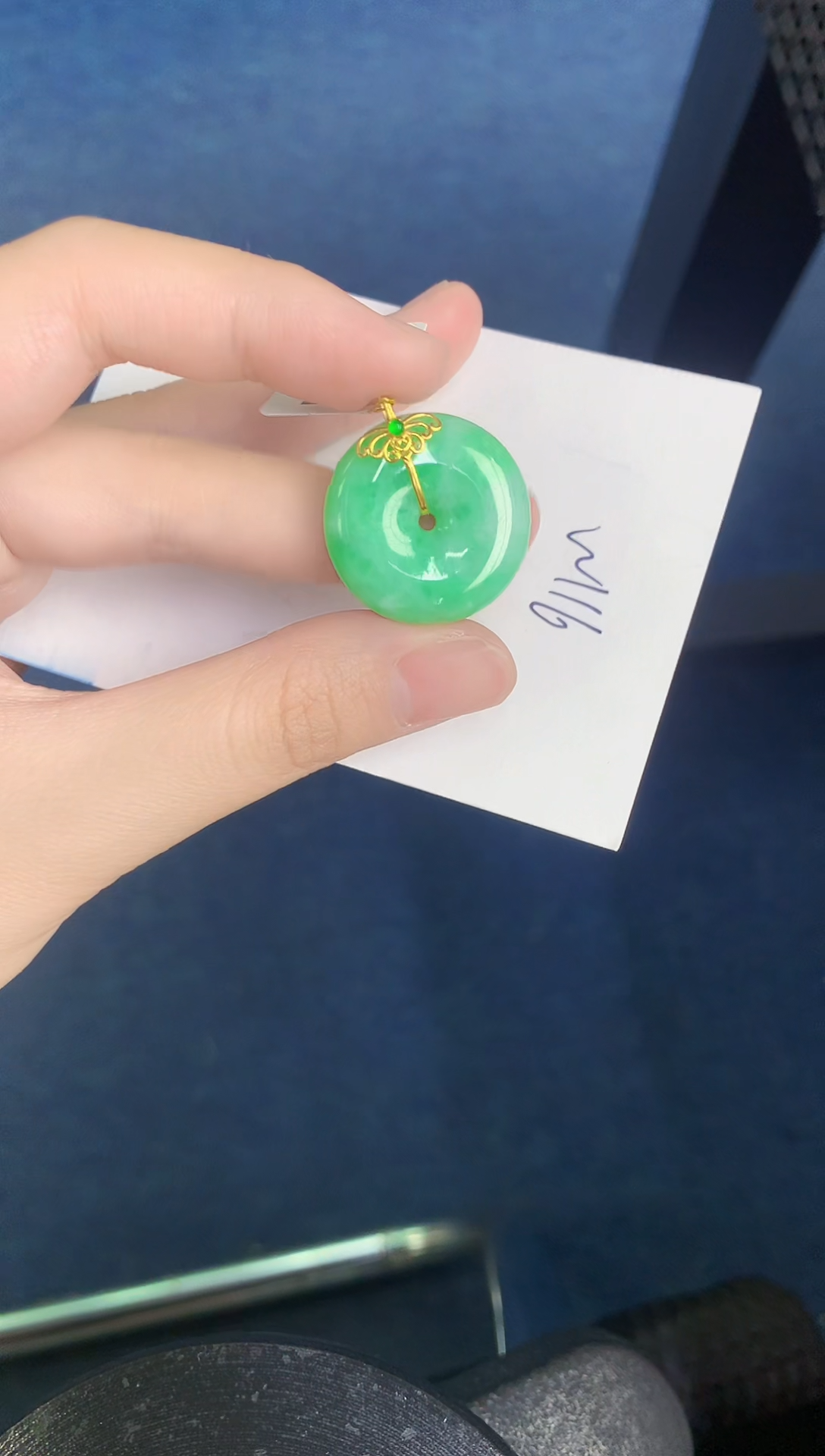 【闪购商品】翡翠颈饰18K金镶嵌000000000