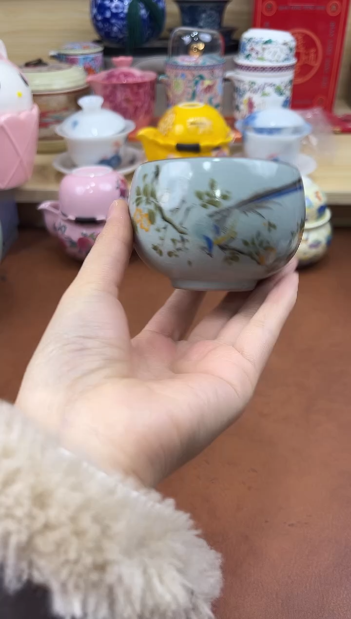 陶陶瓷茶具摆件旅行套组