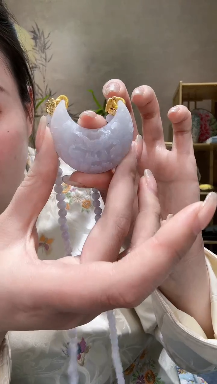 【闪购商品】翡翠颈饰未镶嵌吊坠