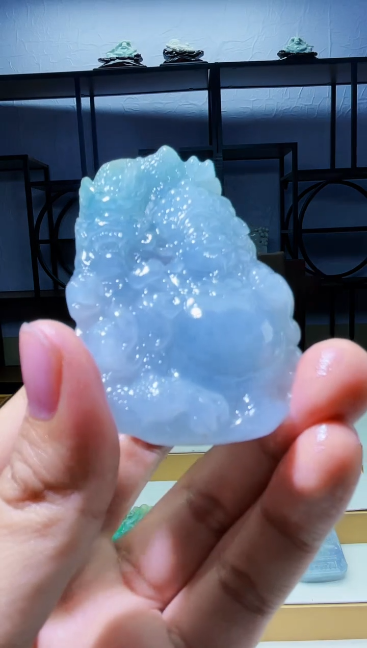 【闪购商品】定制翡翠未镶嵌毛货02150149