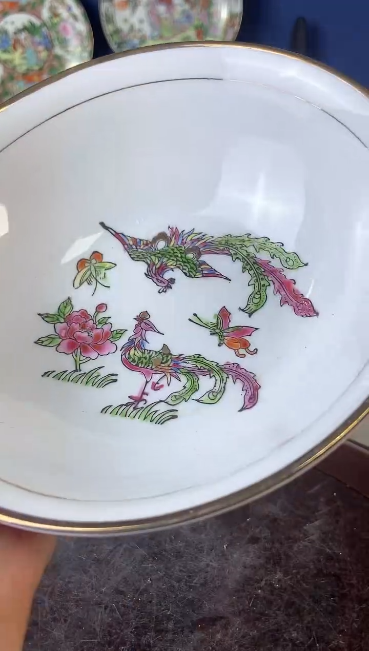瓷片微瑕景德镇窑厂瓷摆件单件
