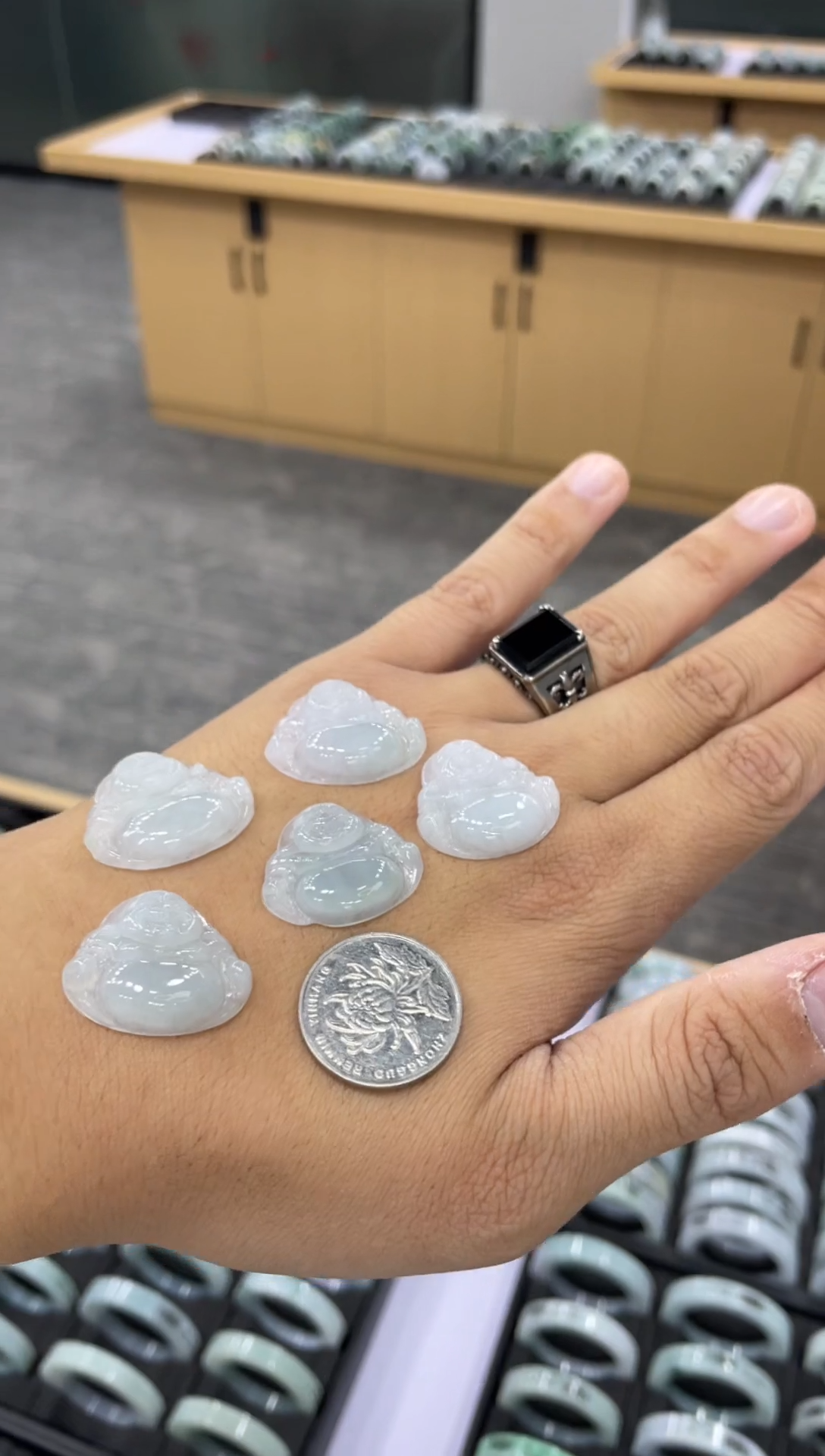 吊坠(不含链)未镶嵌翡翠佛公/多样性发其一