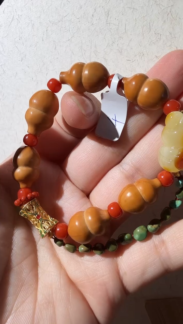 【闪购商品】蜜蜡手链未镶嵌蜜蜡小熊手链