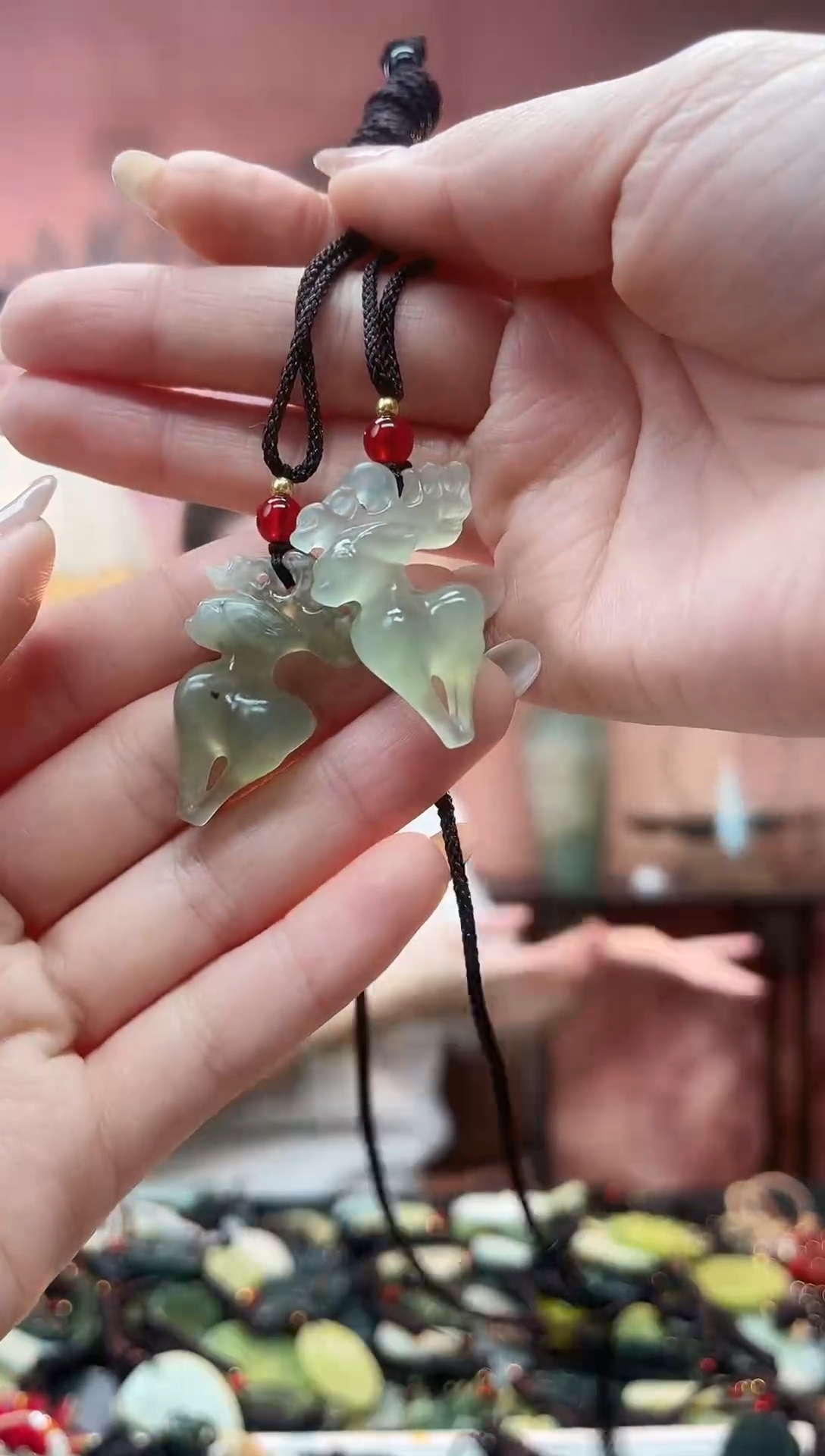 未镶嵌岫玉吊坠·多样性发货*拍一发一