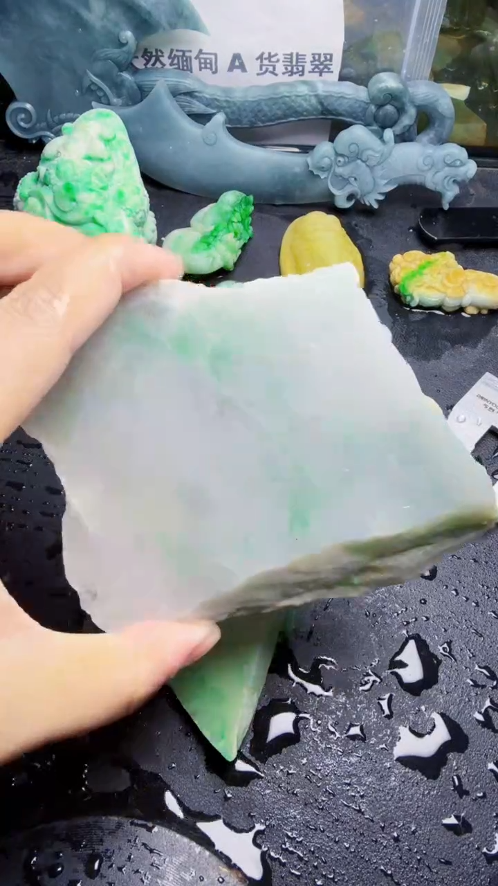 未镶嵌挂件翡翠妹***爱天然翡翠022