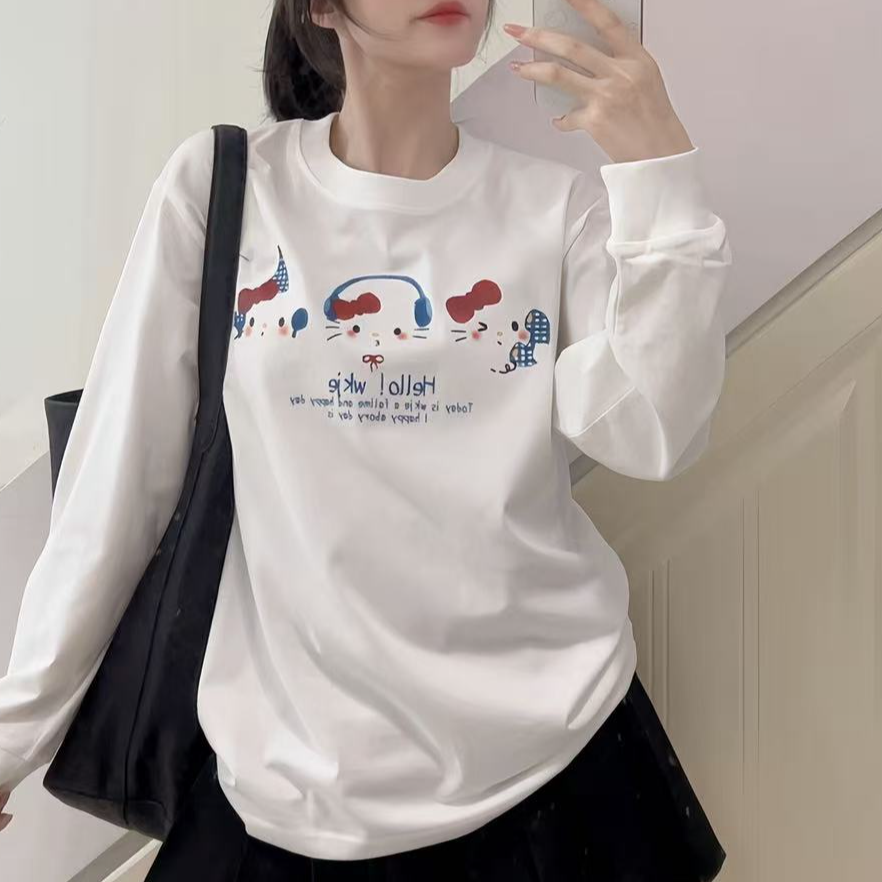 【多甜私服】重磅洗水蜡染做旧圆领卫衣潮牌ins街头休闲百搭宽松