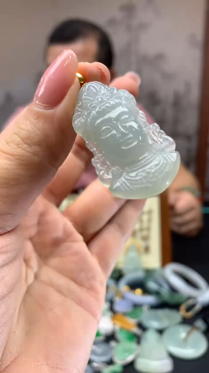 【闪购商品】翡翠颈饰未镶嵌31-天然翡翠