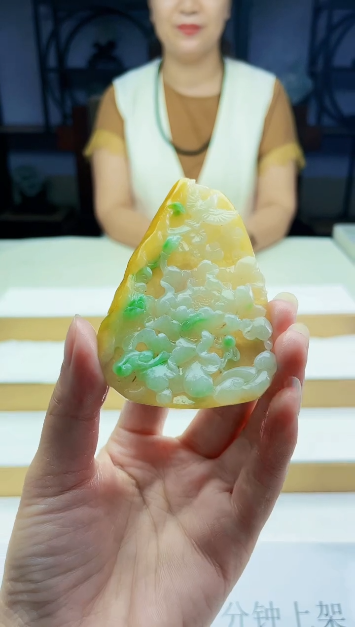 定制翡翠未镶嵌毛货08040183