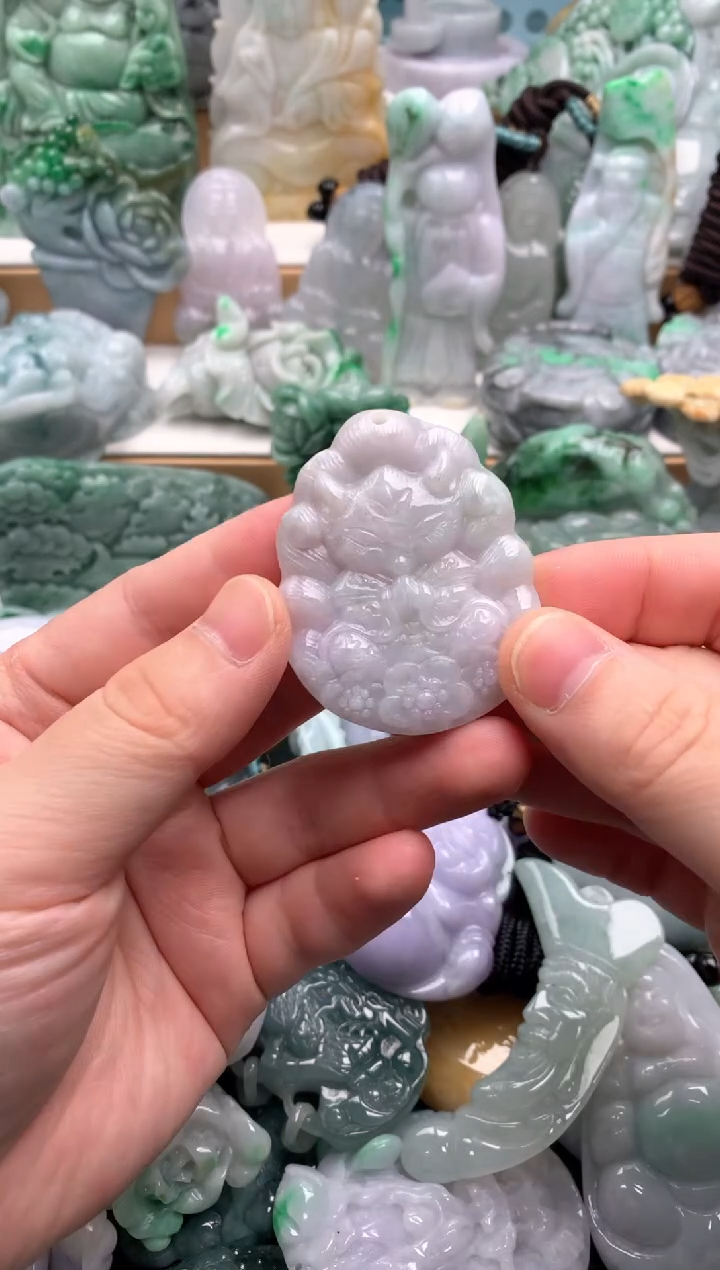 吊坠(不含链)未镶嵌翡翠1