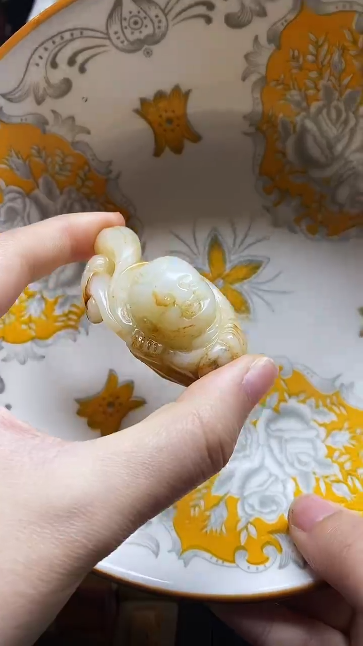 【闪购商品】瓷片瓷片 瓷器 摆件1个