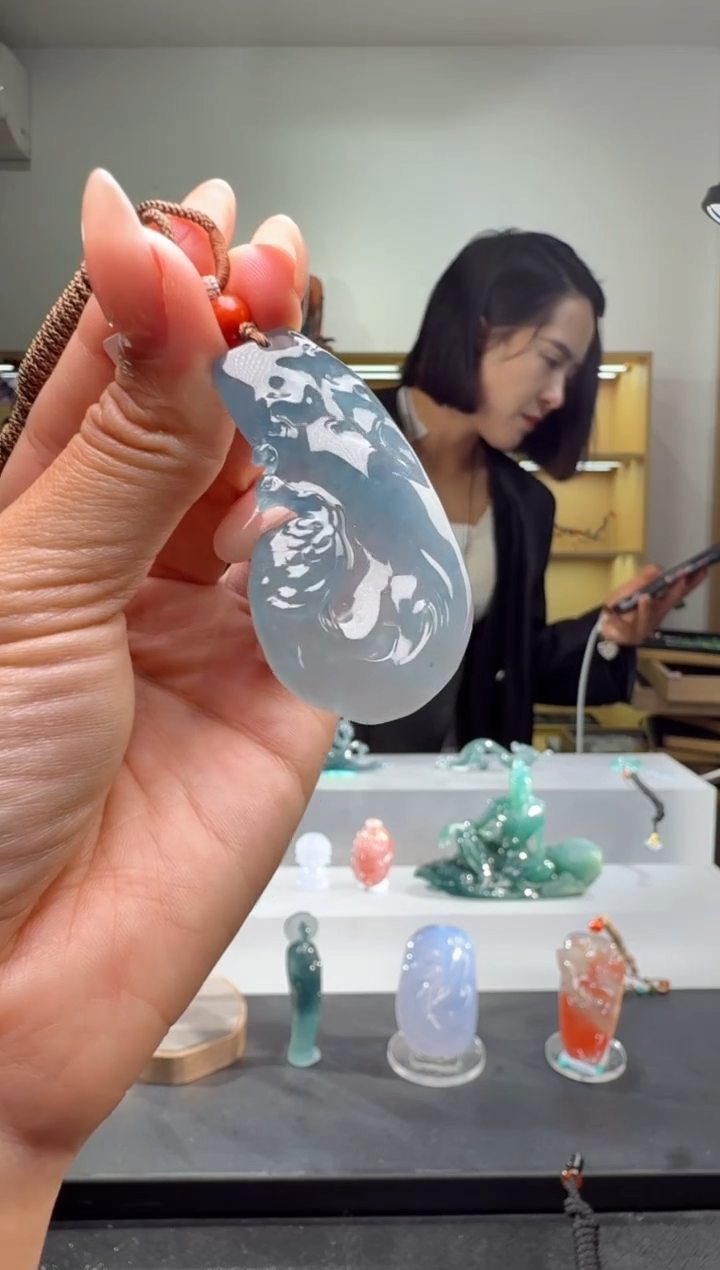 吊坠(不含链)未镶嵌翡翠凤凰