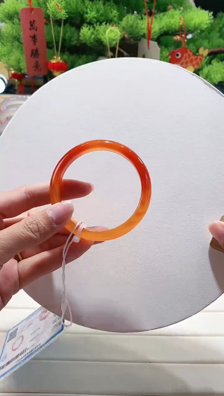 【闪购商品】玛瑙/玉髓手镯未镶嵌143-54.8