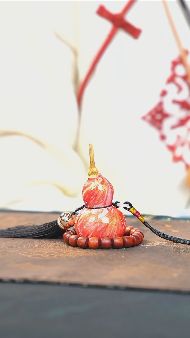 【闪购商品】DD178漂漆精致小手捻{未开口}