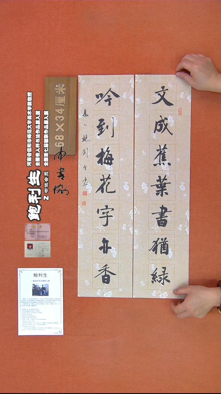 【闪购商品】书法326鲍利生书法作品