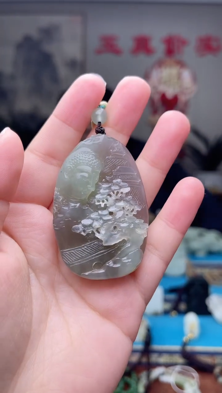 【闪购商品】和田玉挂件未镶嵌1