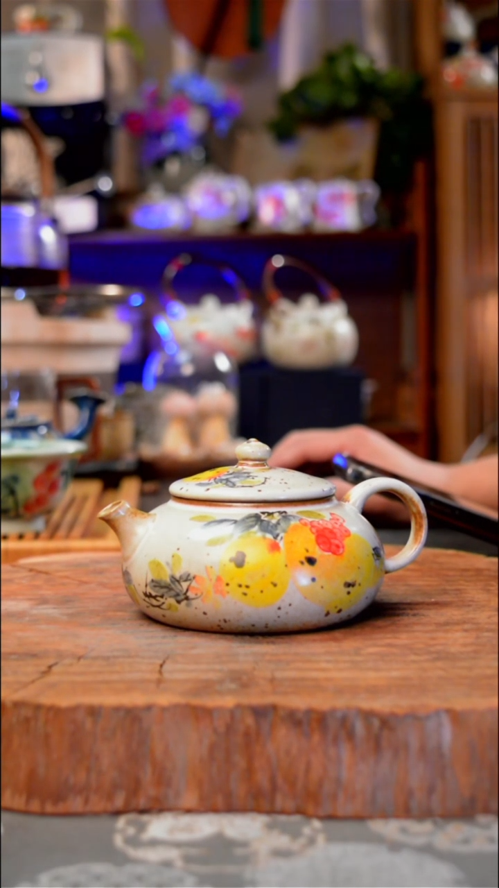 【闪购商品】杯子石榴手工手绘手工手绘