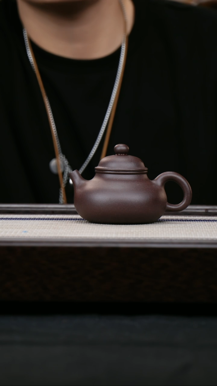 【闪购商品】紫砂茶壶 紫泥 全手工 容天壶