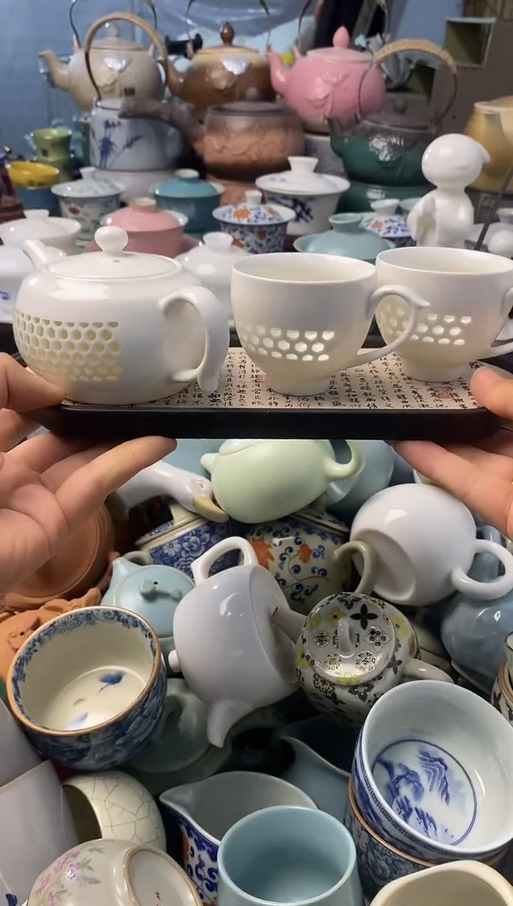 高端 茶壶 茶杯 茶具 轻轻微瑕