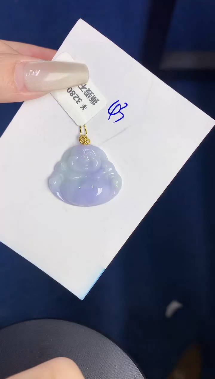 【闪购商品】翡翠颈饰18K金镶嵌0000000000