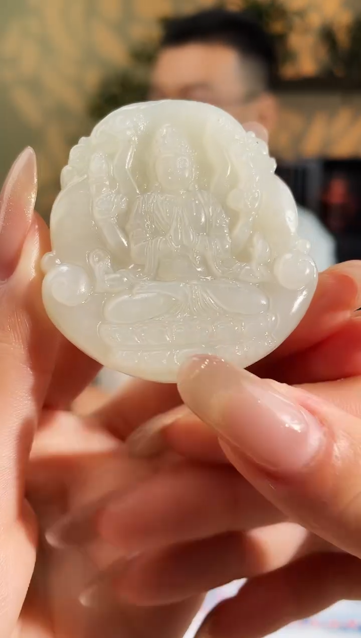 和田玉未镶嵌颈饰多样性拍一发一22010