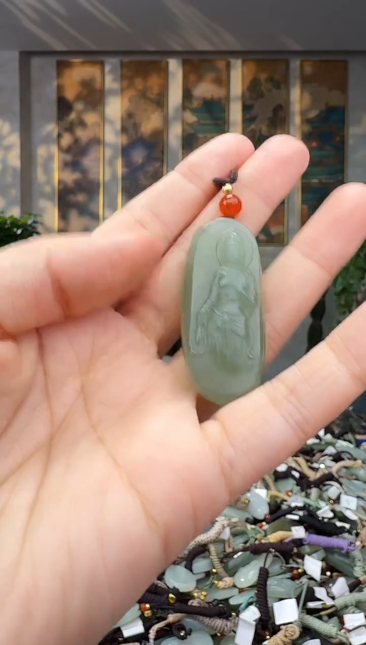 未镶嵌和田玉挂件拍一发一