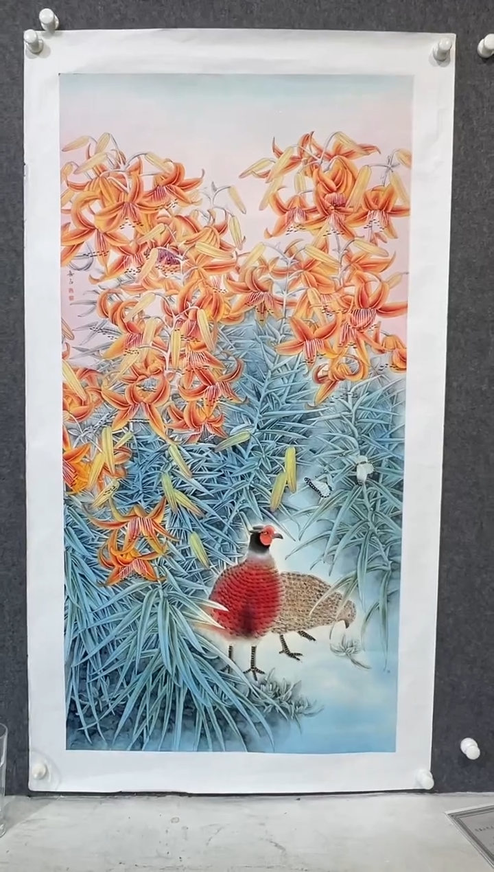 【闪购商品】绘画高喜占-8平尺-国画作品
