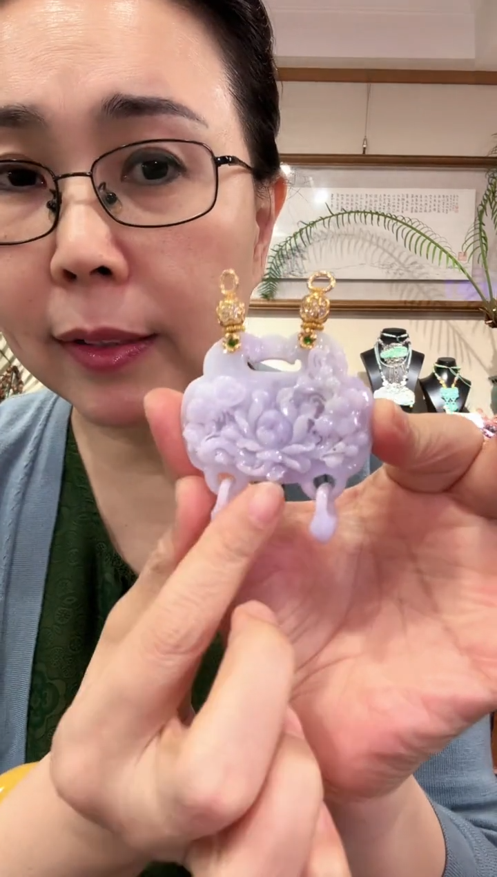 【闪购商品】翡翠颈饰未镶嵌国风