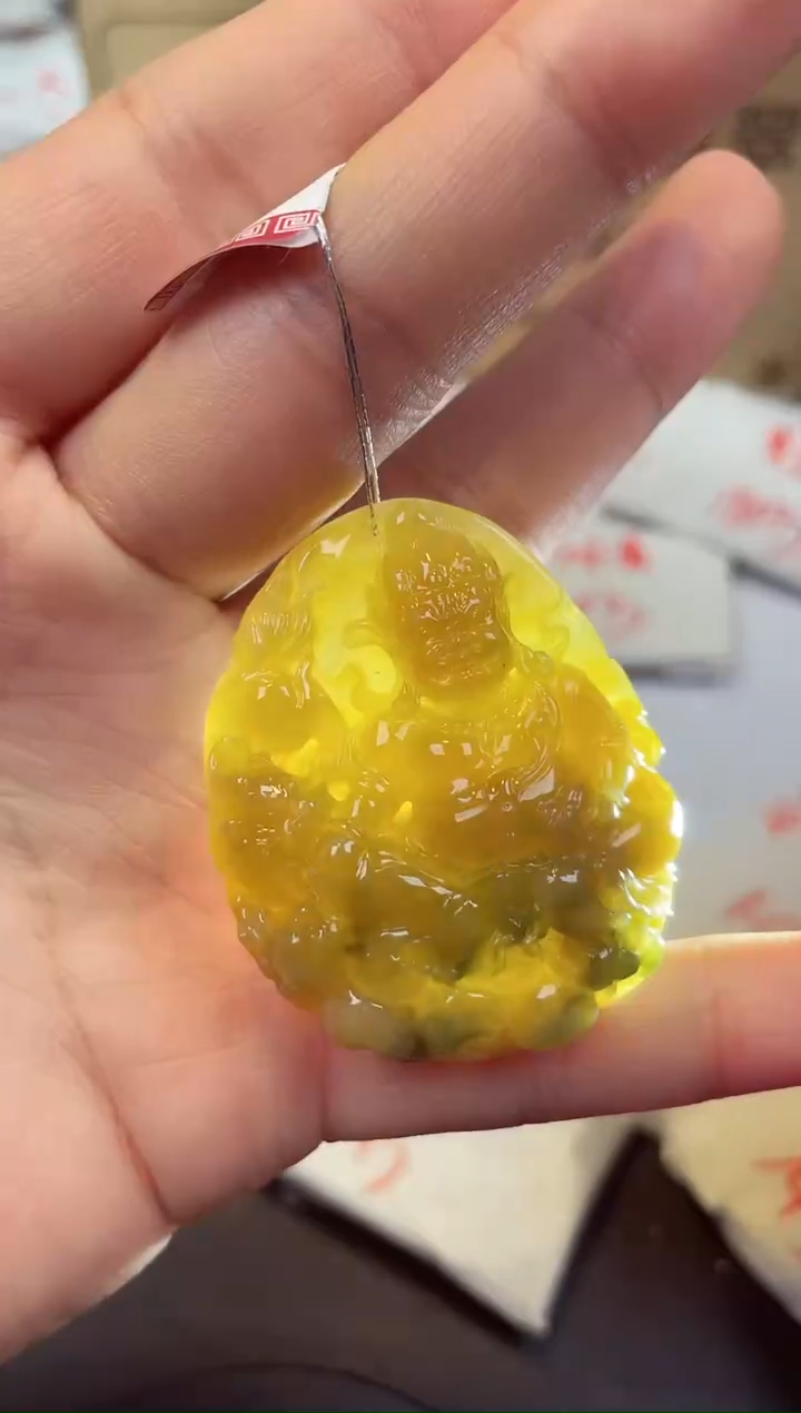 【闪购商品】翡翠颈饰未镶嵌天然缅甸翡翠A货