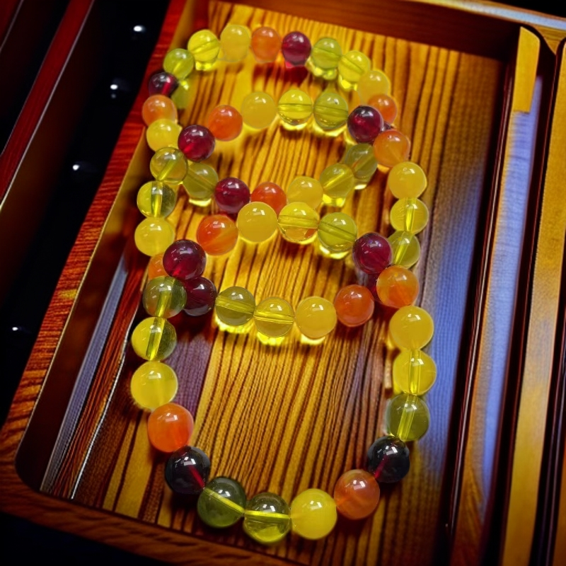 【大喜儿】多色帕帕10m手链-QW3089多样性发一